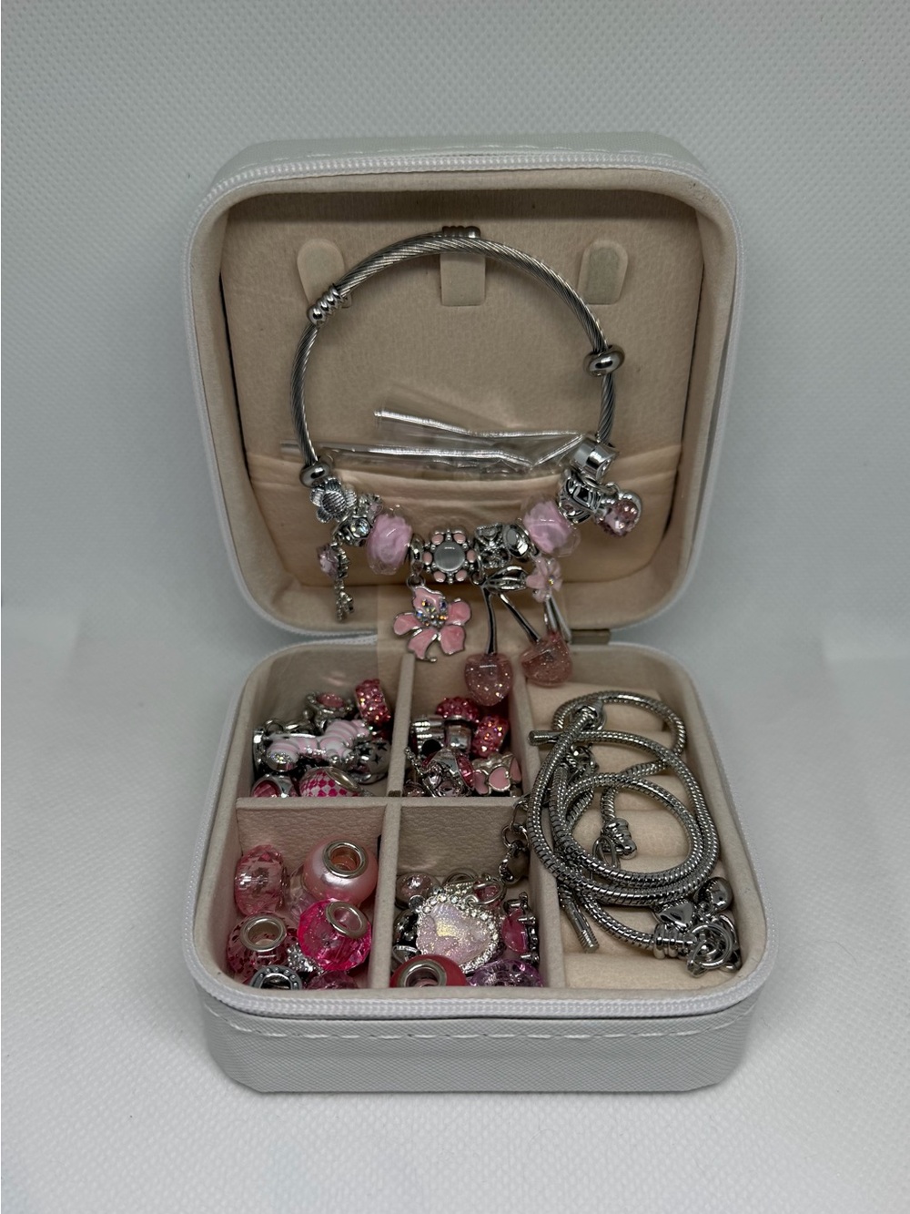 DIY Charm Bracelets Set